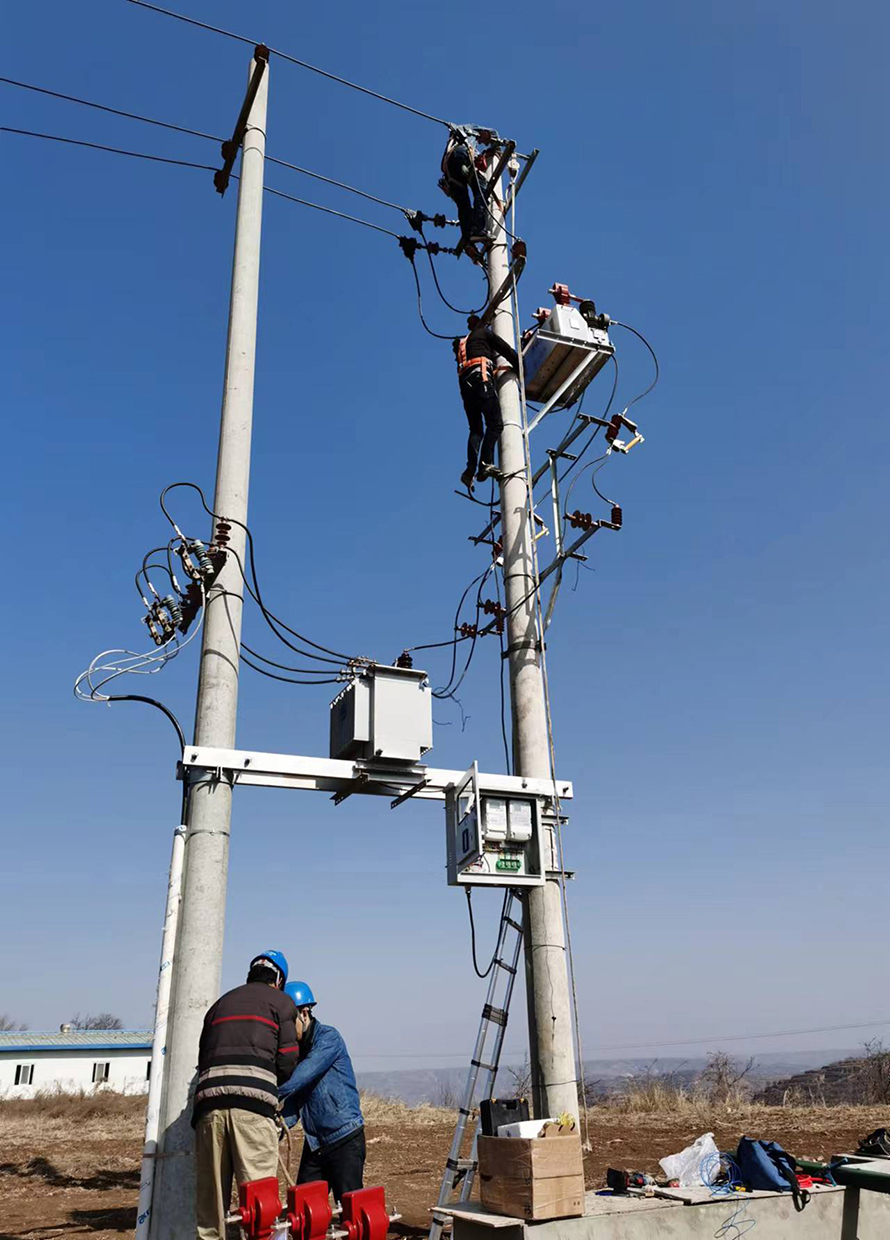 宁夏回族自治区隆德县10KV预付费计量成套设备安装