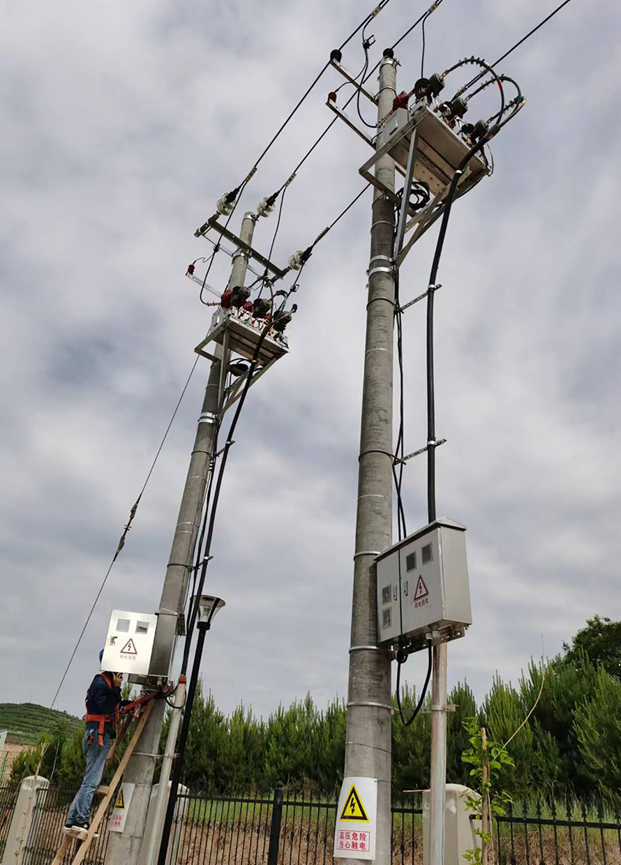 陕西宝鸡市高速服务区费控计量设备调试安装